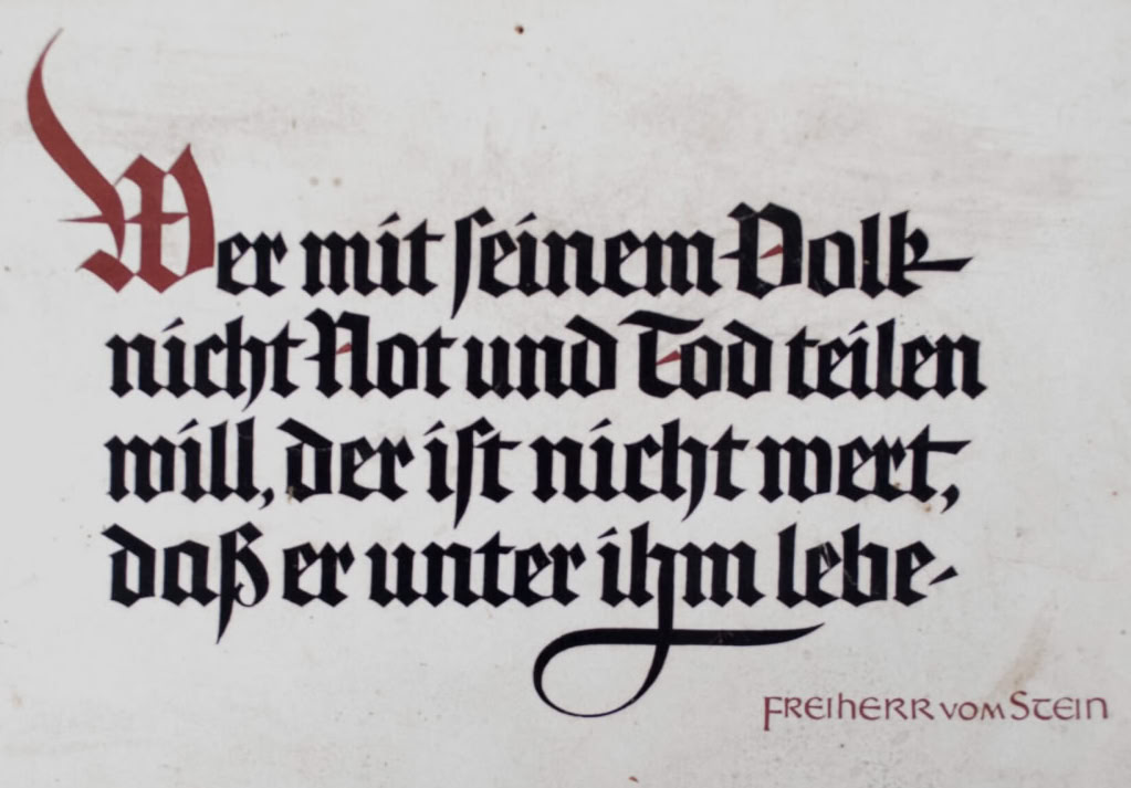 Heinrich Friedrich Karl Reichsfreiherr vom und zum Stein am 2026-02-05