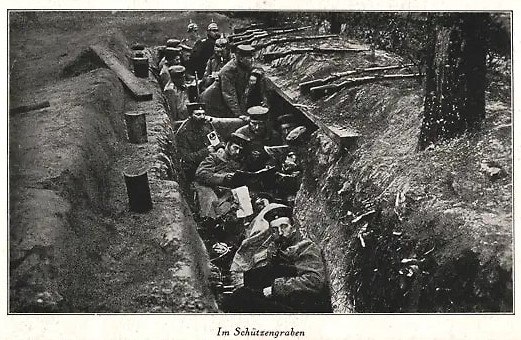 Im Schützengraben