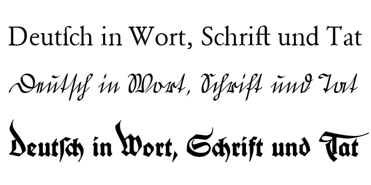 Die blühende deutsche Sprache