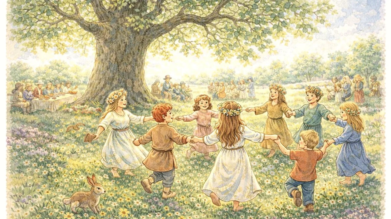 Die alte Eiche, die Göttin Ostara und das Osterfest